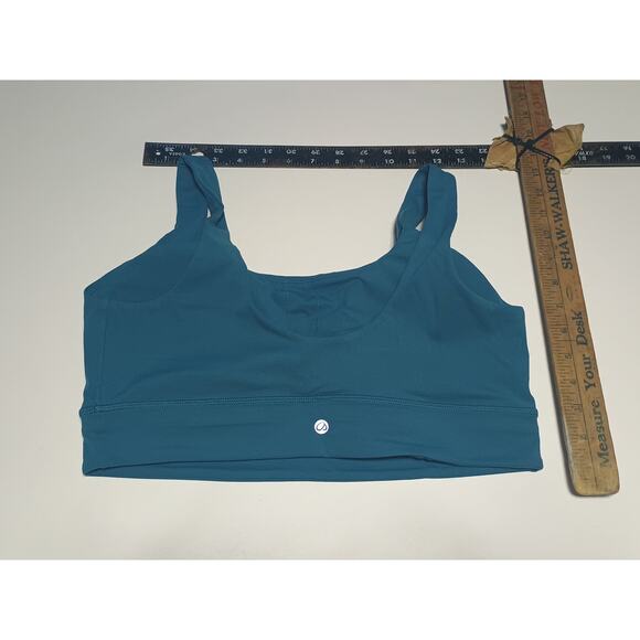 Teal Activewear Top Bra - New Condition - Picture 2 of 2